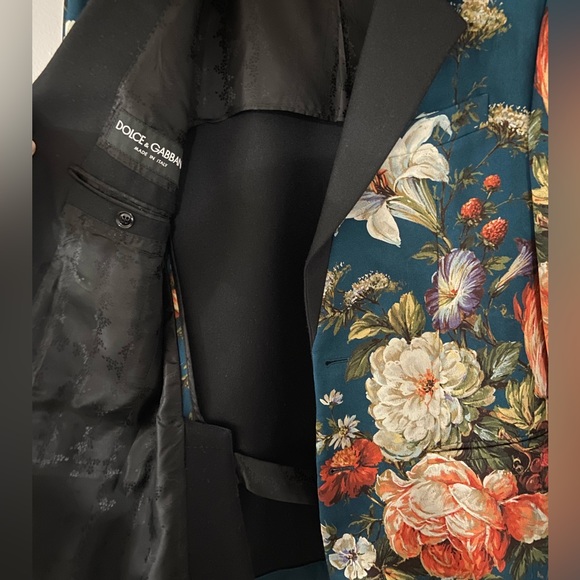 Dolce & Gabbana floral runway blazer size IT 46 - Picture 2 of 3